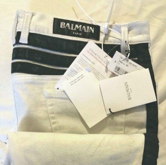 Balmain | Jeans | Balmain Jean Moto 